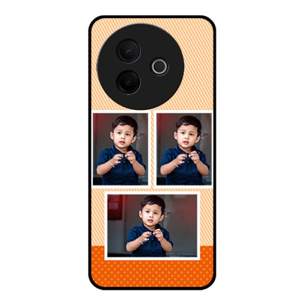 Vivo Y39 5G Custom Glass Phone Case - Bulk Photos Upload Design