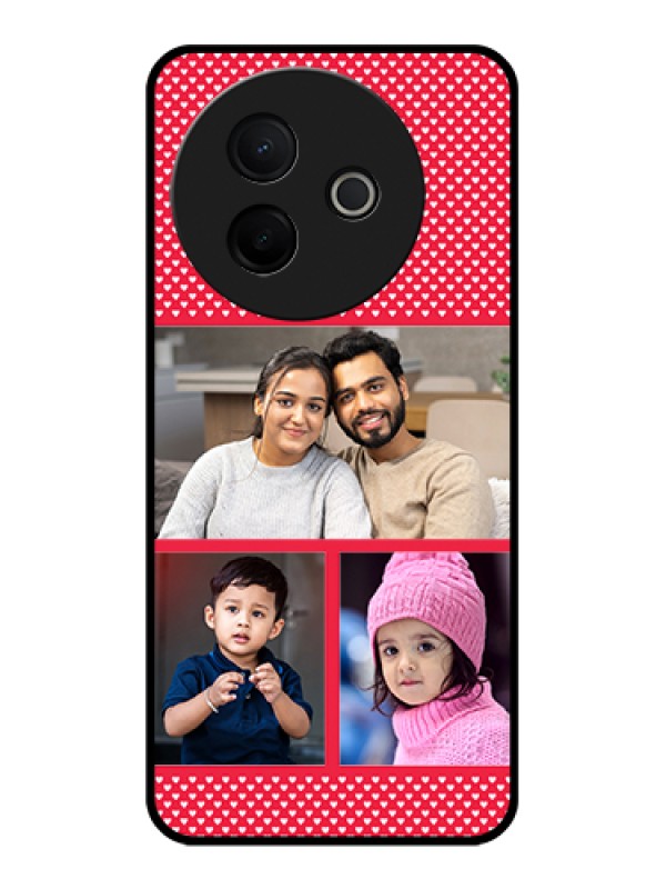 Custom Vivo Y39 5G Custom Glass Phone Case - Bulk Photo Upload Design