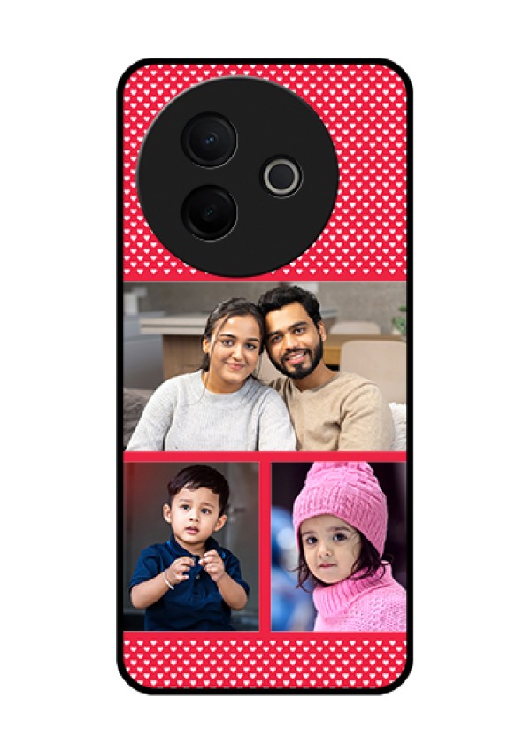 Vivo Y39 5G Custom Glass Phone Case - Bulk Photo Upload Design