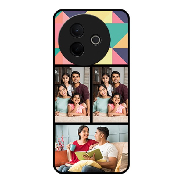 Vivo Y39 5G Custom Glass Phone Case - Bulk Pic Upload Design
