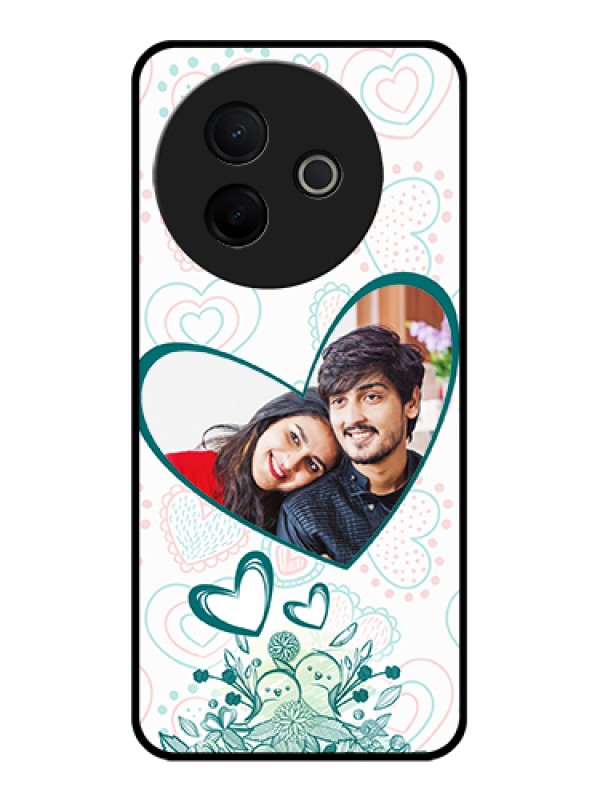 Custom Vivo Y39 5G Custom Glass Phone Case - Premium Couple Design