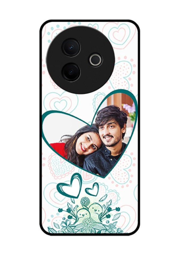 Vivo Y39 5G Custom Glass Phone Case - Premium Couple Design