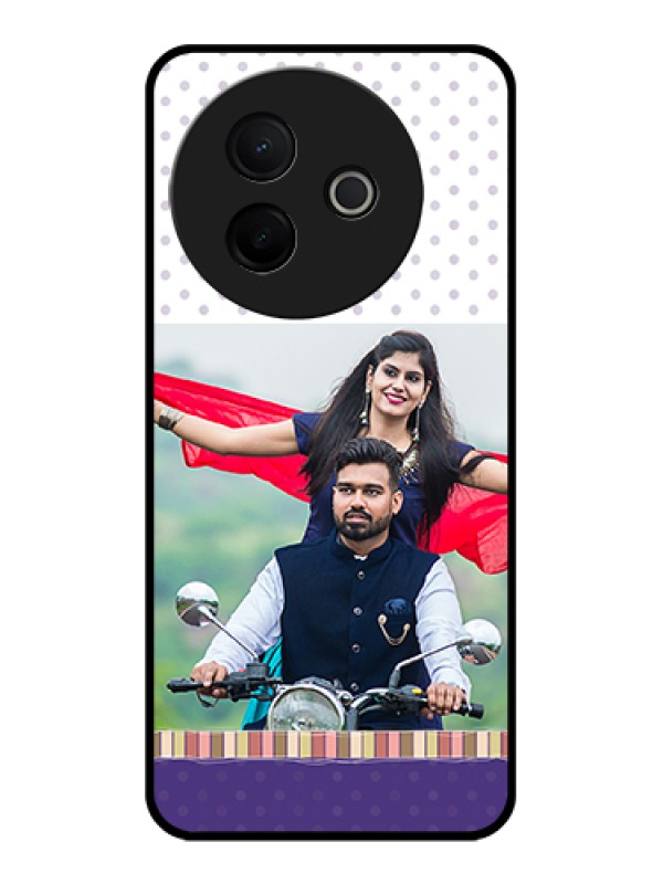 Custom Vivo Y39 5G Custom Glass Phone Case - Cute Family Design