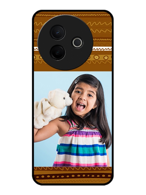 Custom Vivo Y39 5G Custom Glass Phone Case - Friends Picture Upload Design