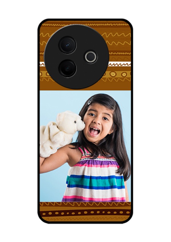Vivo Y39 5G Custom Glass Phone Case - Friends Picture Upload Design