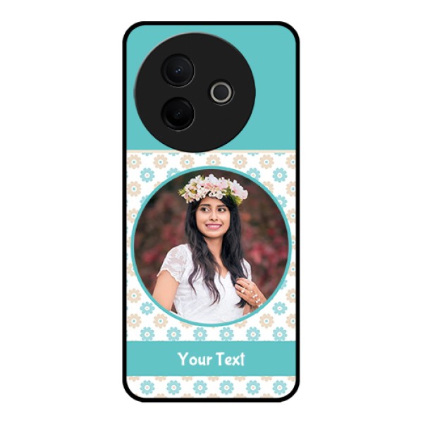 Vivo Y39 5G Custom Glass Phone Case - Beautiful Flowers Design