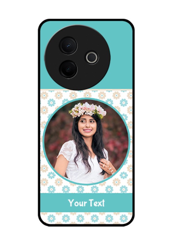 Vivo Y39 5G Custom Glass Phone Case - Beautiful Flowers Design