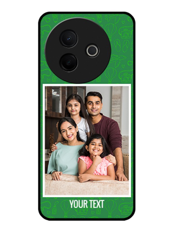 Custom Vivo Y39 5G Custom Glass Phone Case - Picture Upload Design