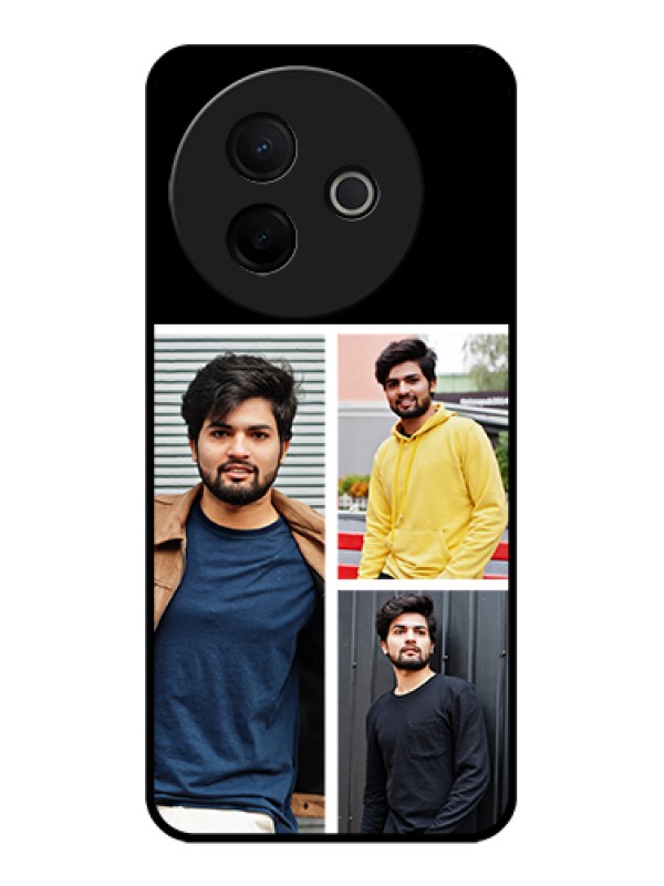 Custom Vivo Y39 5G Custom Glass Phone Case - Upload Multiple Picture Design