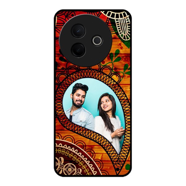 Vivo Y39 5G Custom Glass Phone Case - Abstract Colorful Design