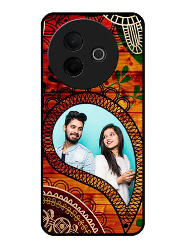 Custom Vivo Y39 5G Custom Glass Phone Case - Abstract Colorful Design