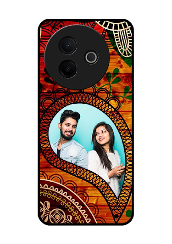 Vivo Y39 5G Custom Glass Phone Case - Abstract Colorful Design