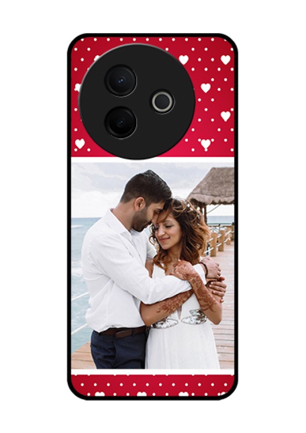 Vivo Y39 5G Custom Glass Phone Case - Hearts Mobile Case Design