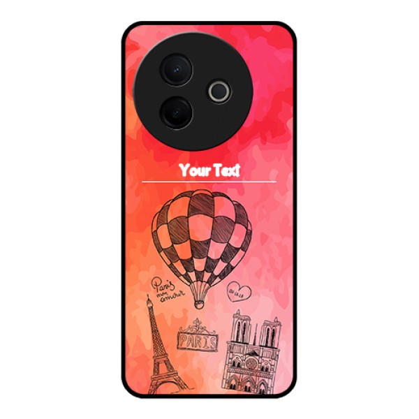 Vivo Y39 5G Custom Glass Phone Case - Paris Theme Design