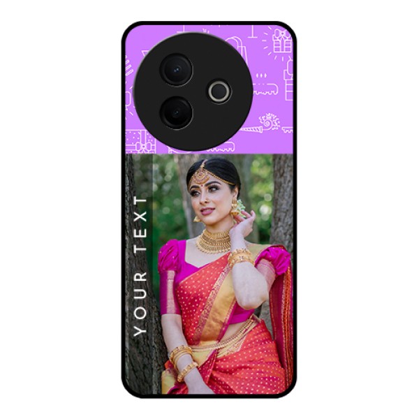 Vivo Y39 5G Custom Glass Phone Case - Birthday Icons Design Vivo Y39 5G Custom Glass Phone Case - Birthday Icons Design