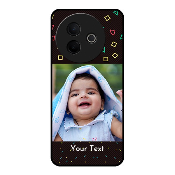 Vivo Y39 5G Custom Glass Phone Case - With Confetti Birthday Design Vivo Y39 5G Custom Glass Phone Case - With Confetti Birthday Design