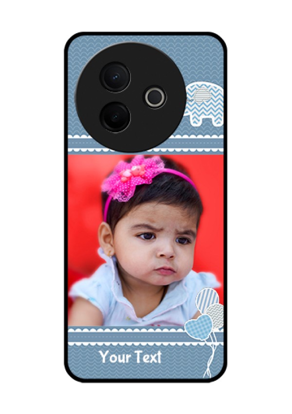 Vivo Y39 5G Custom Glass Phone Case - With Kids Pattern Design