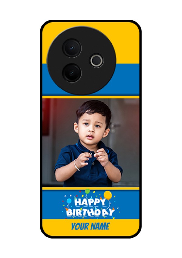 Vivo Y39 5G Custom Glass Phone Case - Birthday Wishes Design