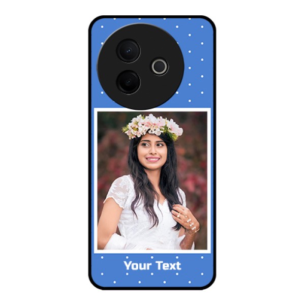 Vivo Y39 5G Custom Glass Phone Case - Polka Dots Design