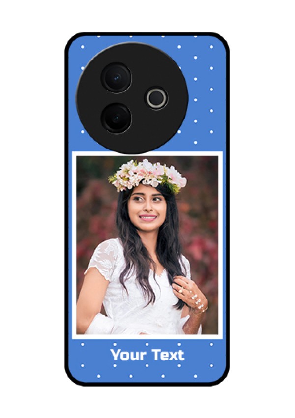 Vivo Y39 5G Custom Glass Phone Case - Polka Dots Design