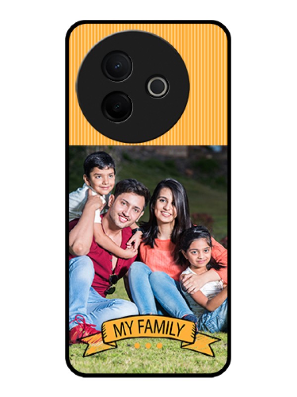 Custom Vivo Y39 5G Custom Glass Phone Case - My Family Design