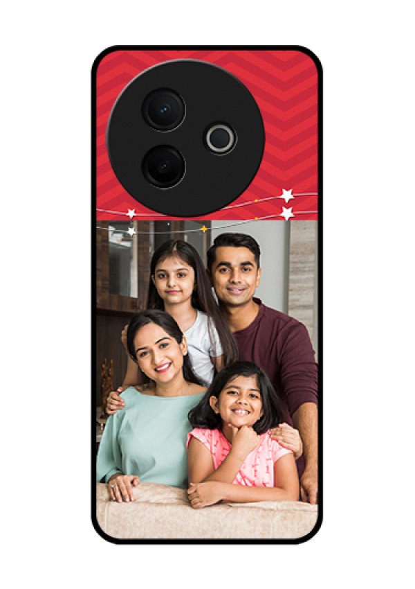 Vivo Y39 5G Custom Glass Phone Case - Happy Family Design
