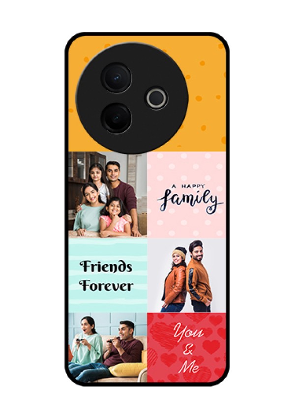 Vivo Y39 5G Custom Glass Phone Case - Images With Quotes Design