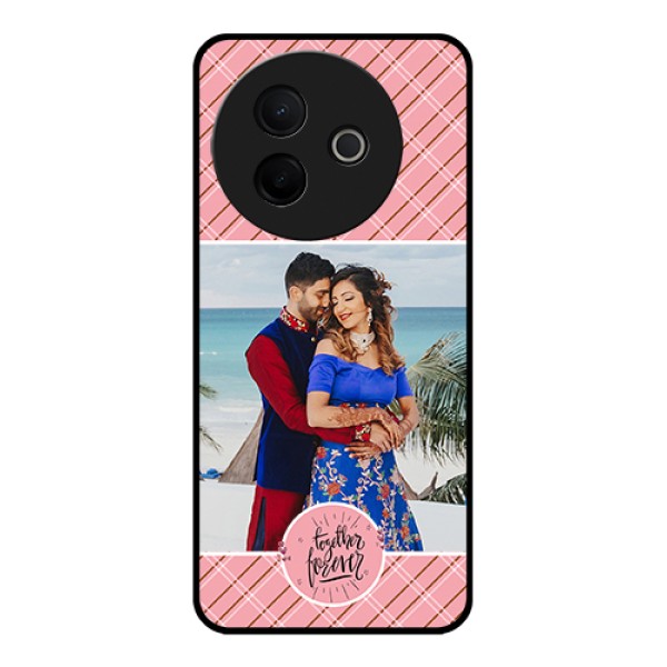 Vivo Y39 5G Custom Glass Phone Case - Together Forever Design