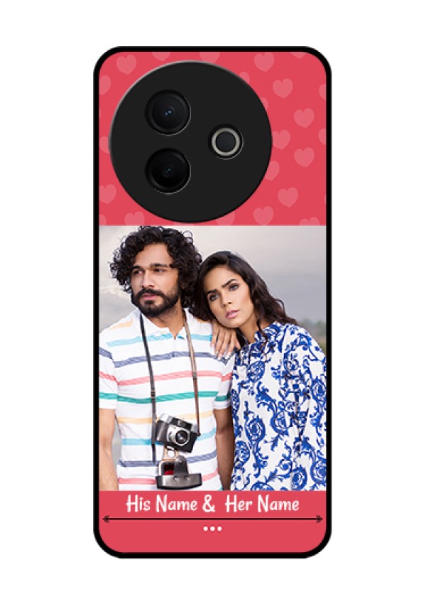 Vivo Y39 5G Custom Glass Phone Case - Simple Love Design