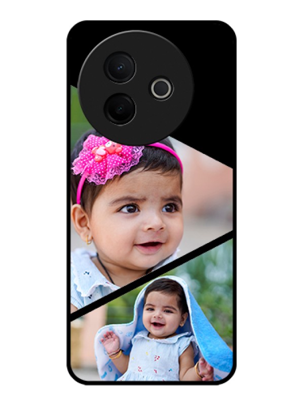 Custom Vivo Y39 5G Custom Glass Phone Case - Semi Cut Design