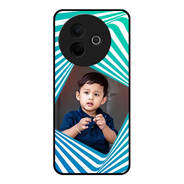 Vivo Y39 5G Custom Glass Phone Case - Abstract Spiral Design Vivo Y39 5G Custom Glass Phone Case - Abstract Spiral Design