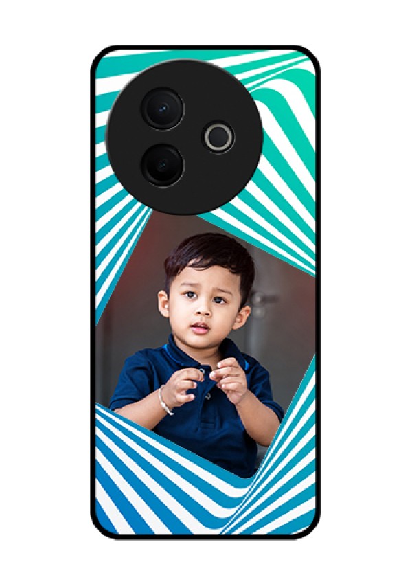 Vivo Y39 5G Custom Glass Phone Case - Abstract Spiral Design