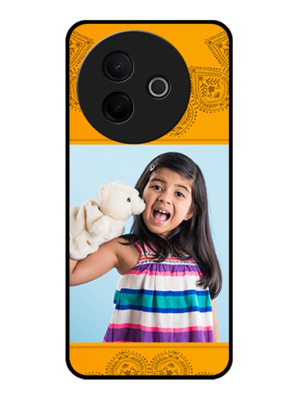 Custom Vivo Y39 5G Custom Glass Phone Case - Photo Wedding Design