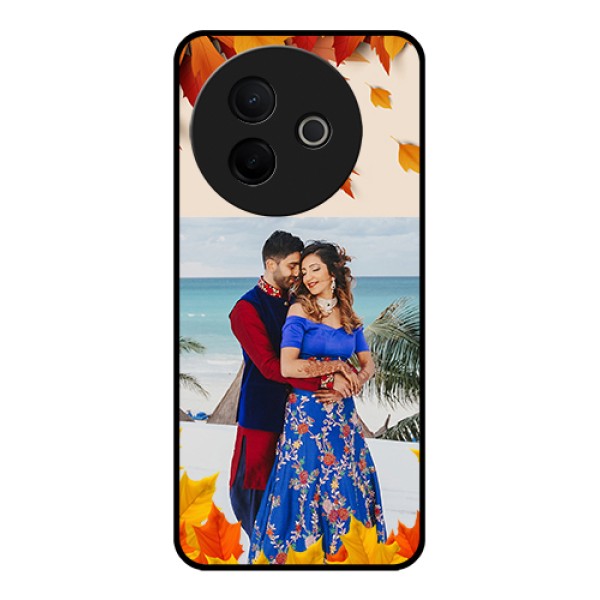 Vivo Y39 5G Custom Glass Phone Case - Autumn Maple Leaves Design Vivo Y39 5G Custom Glass Phone Case - Autumn Maple Leaves Design