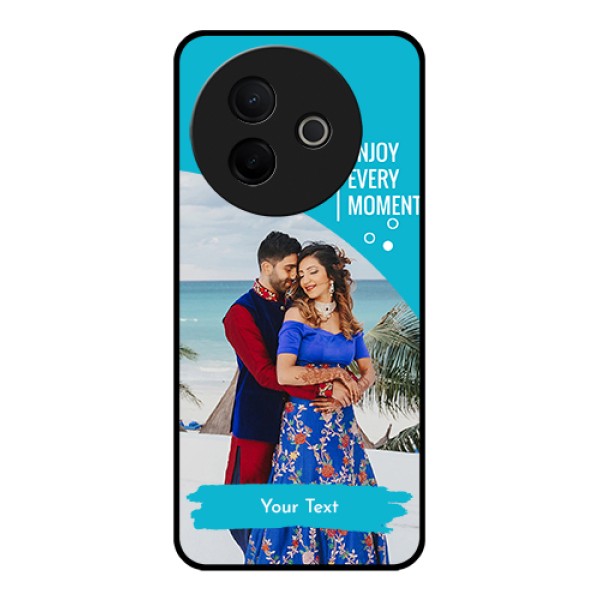 Vivo Y39 5G Custom Glass Phone Case - Happy Moment Design