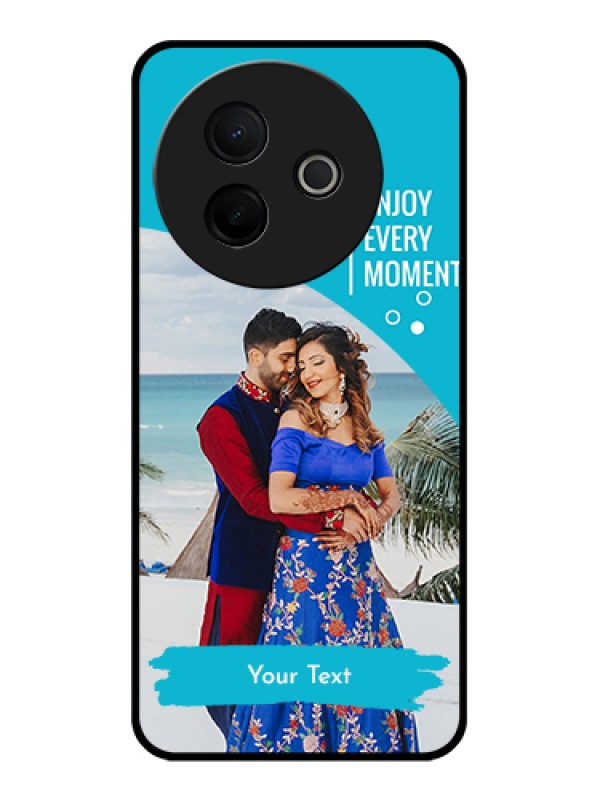 Custom Vivo Y39 5G Custom Glass Phone Case - Happy Moment Design