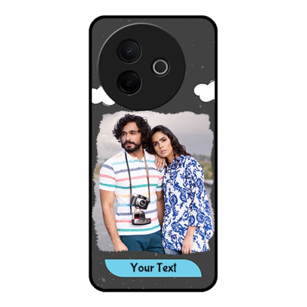 Vivo Y39 5G Custom Glass Phone Case - Splashes With Love Doodles Design Vivo Y39 5G Custom Glass Phone Case - Splashes With Love Doodles Design