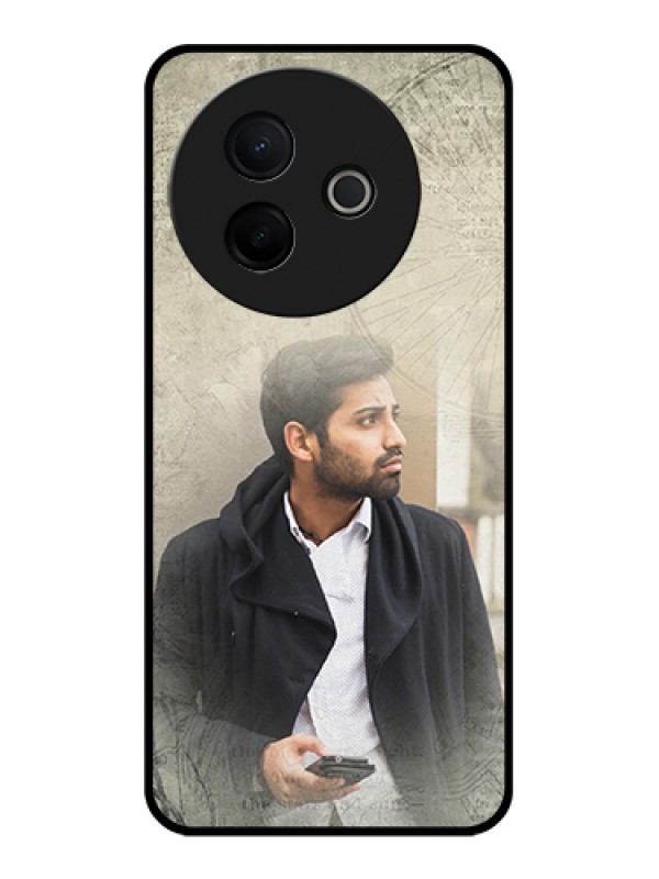 Custom Vivo Y39 5G Custom Glass Phone Case - With Vintage Design