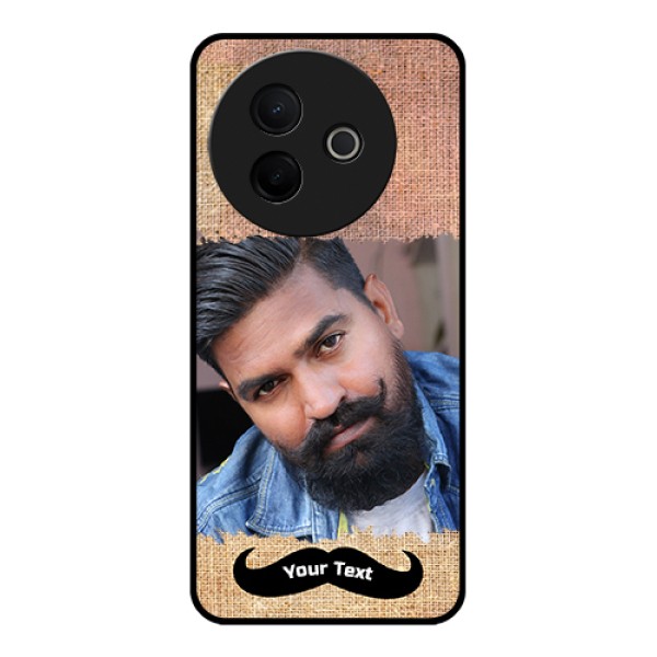 Vivo Y39 5G Custom Glass Phone Case - With Texture Design