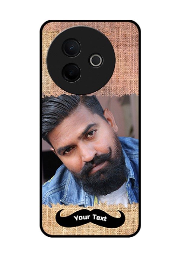 Vivo Y39 5G Custom Glass Phone Case - With Texture Design