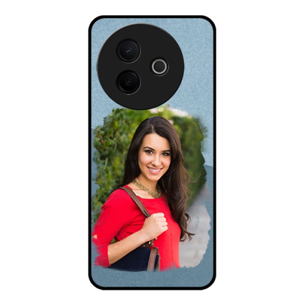 Vivo Y39 5G Custom Glass Phone Case - Grunge Line Art Design