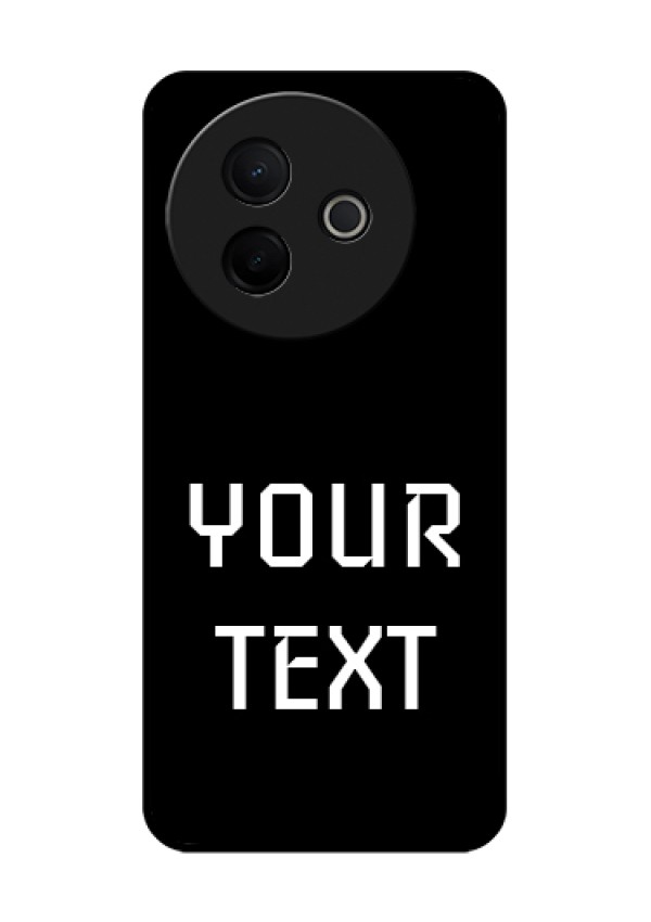 Vivo Y39 5G Custom Glass Phone Case - Your Name Design