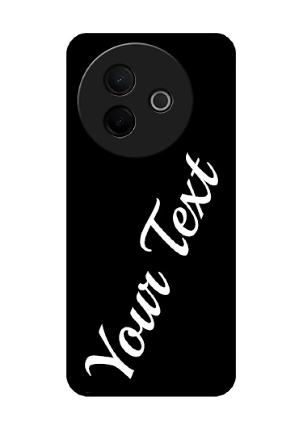 Vivo Y39 5G Custom Glass Phone Case - With Your Name Design
