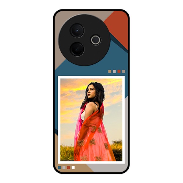Vivo Y39 5G Custom Glass Phone Case - Retro Color Pallet Design Vivo Y39 5G Custom Glass Phone Case - Retro Color Pallet Design