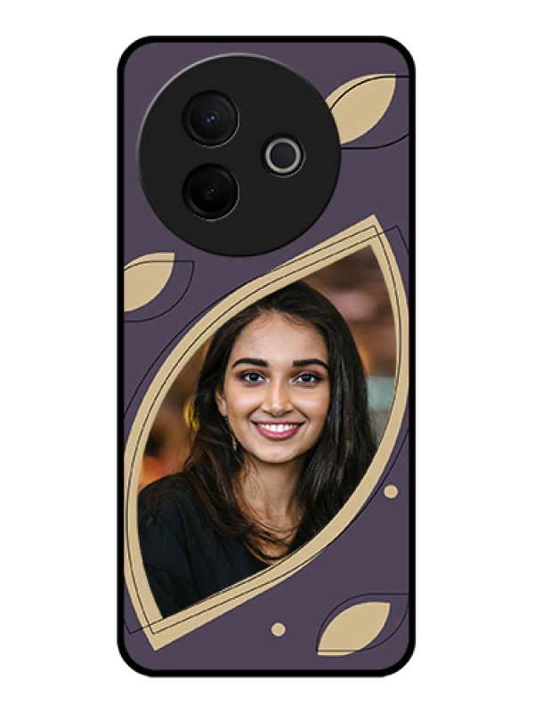 Custom Vivo Y39 5G Custom Glass Phone Case - Falling Leaf Design