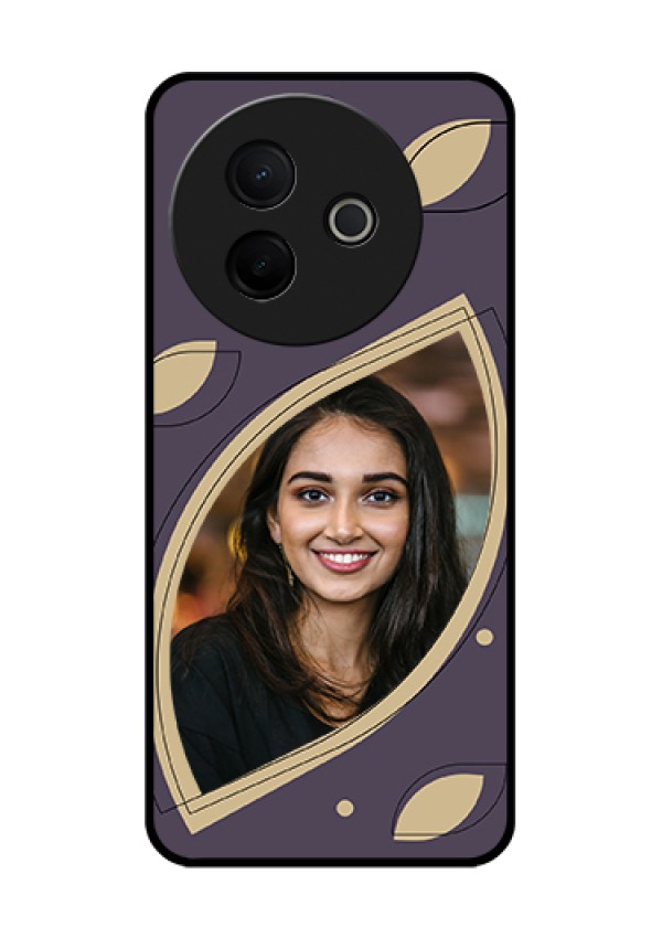 Vivo Y39 5G Custom Glass Phone Case - Falling Leaf Design