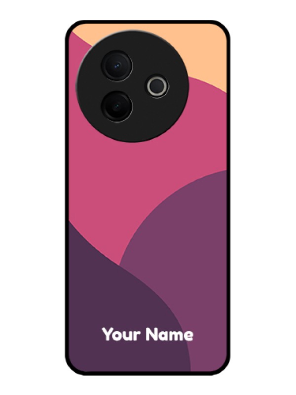 Custom Vivo Y39 5G Custom Glass Phone Case - Mixed Multi - Colour Abstract Art Design