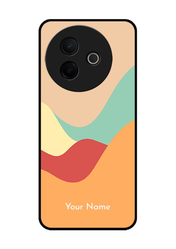 Vivo Y39 5G Custom Glass Phone Case - Ocean Waves Multi - Colour Design