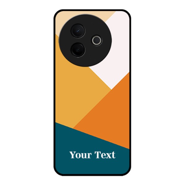 Vivo Y39 5G Custom Glass Phone Case - Stacked Multi - Colour Design Vivo Y39 5G Custom Glass Phone Case - Stacked Multi - Colour Design
