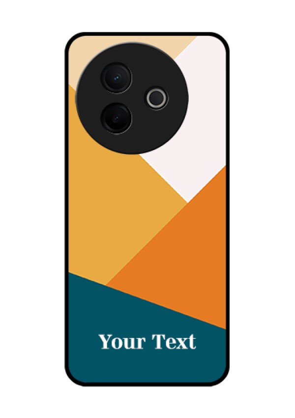 Vivo Y39 5G Custom Glass Phone Case - Stacked Multi - Colour Design